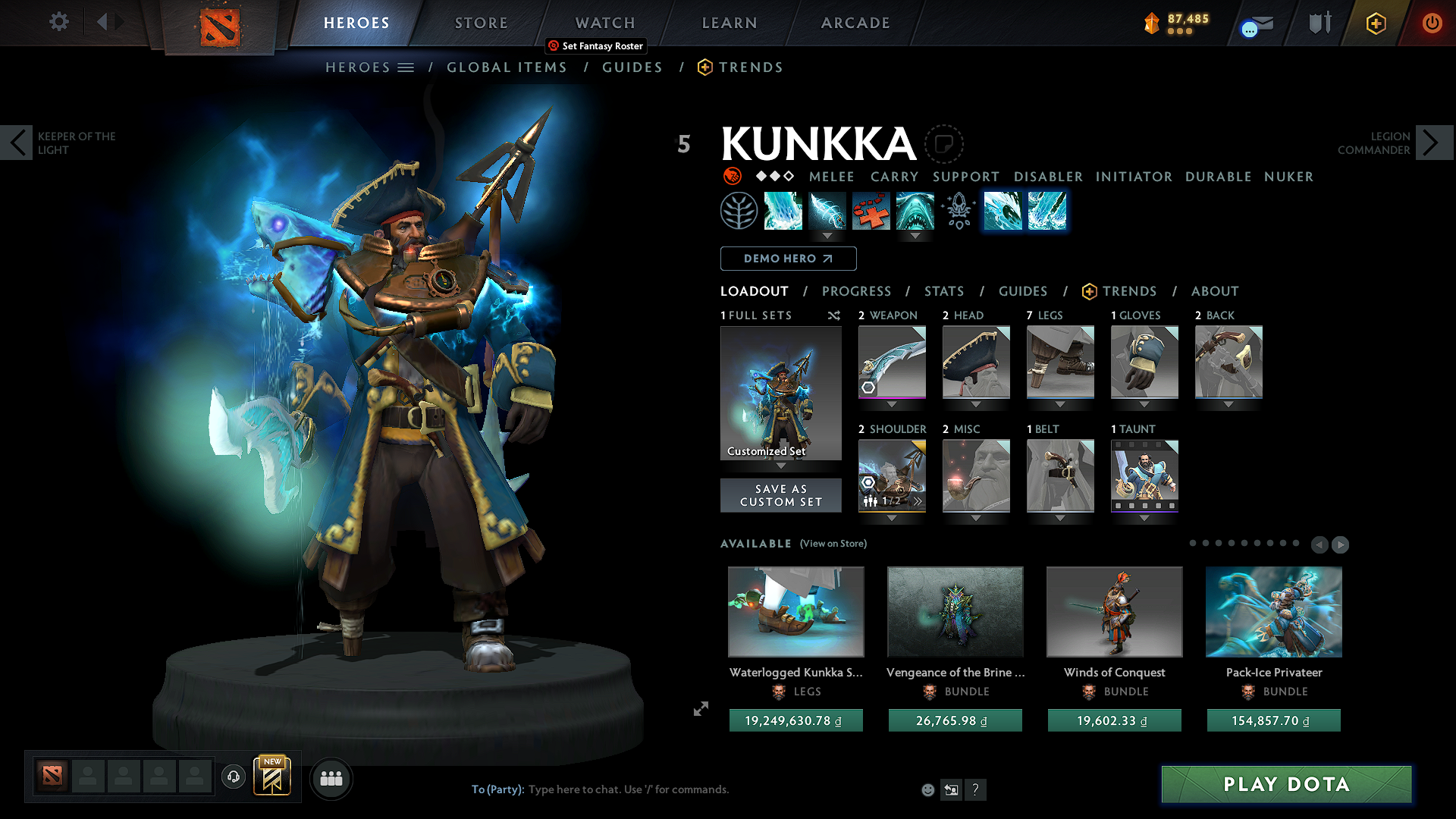 Not Calibrated | MMR: TBD - Behavior: 7935