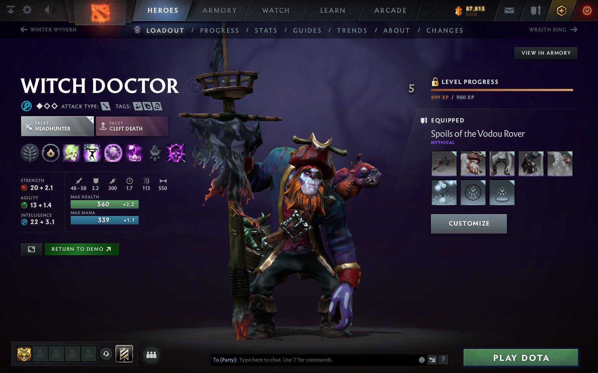 Legend III | MMR: 3454 - Behavior: 10686