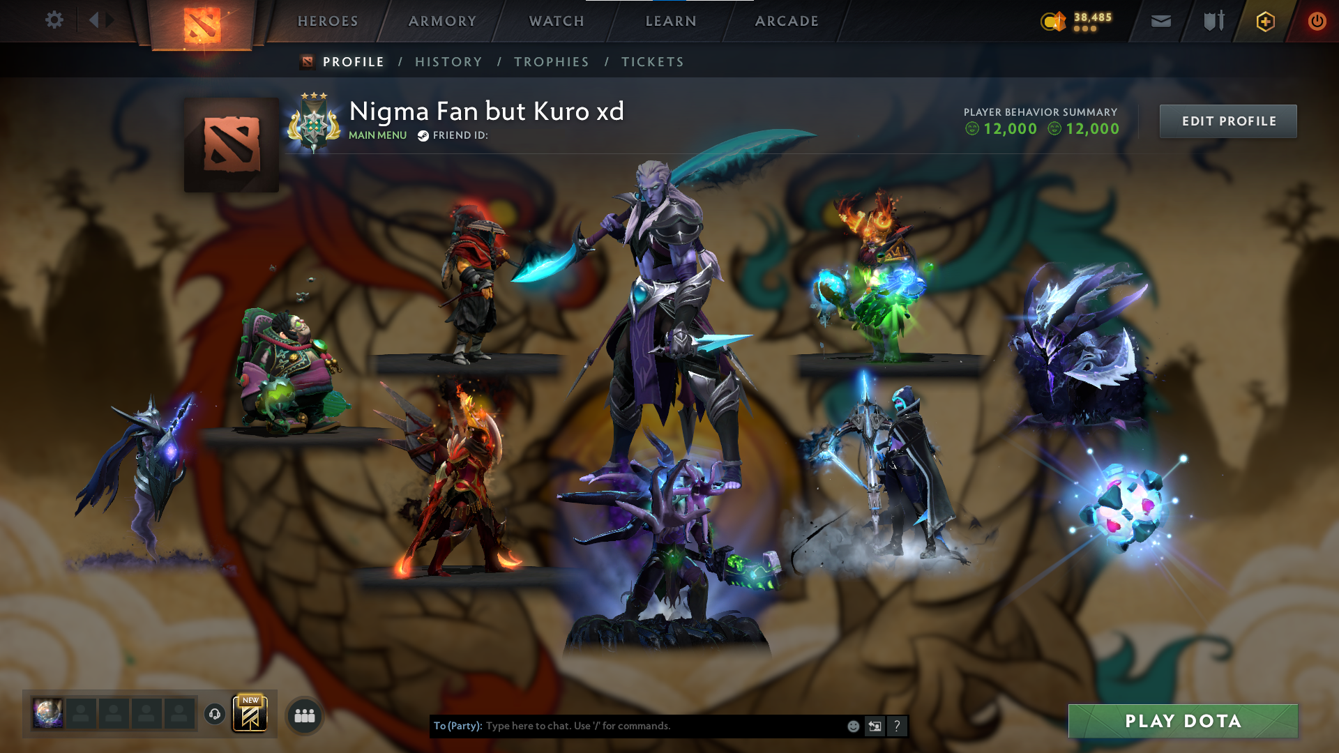 Archon III | MMR: 2586 - Behavior: 12000 - Communication: 12000