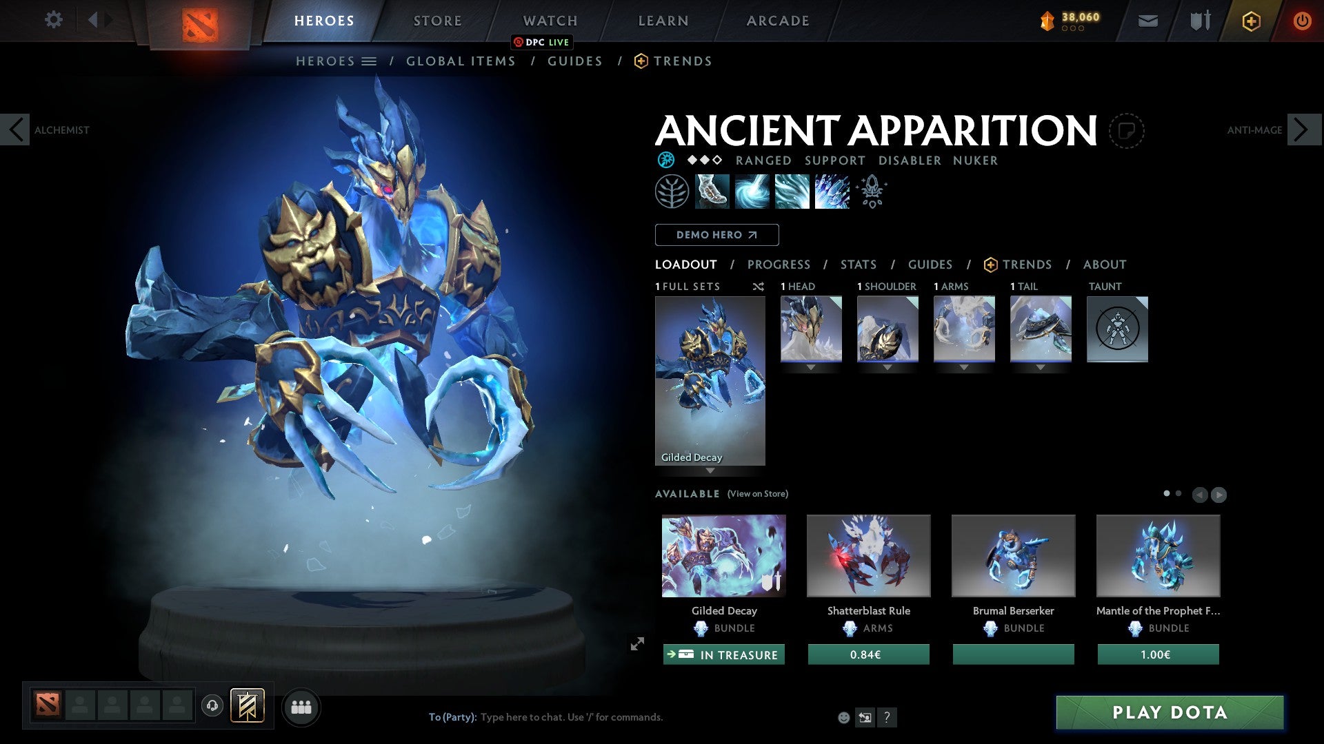 Ancient II | MMR: 3913 - Behavior: 10000