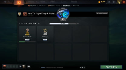 Legend V | MMR: 3704 - Behavior: 8156 - Communication: 8156