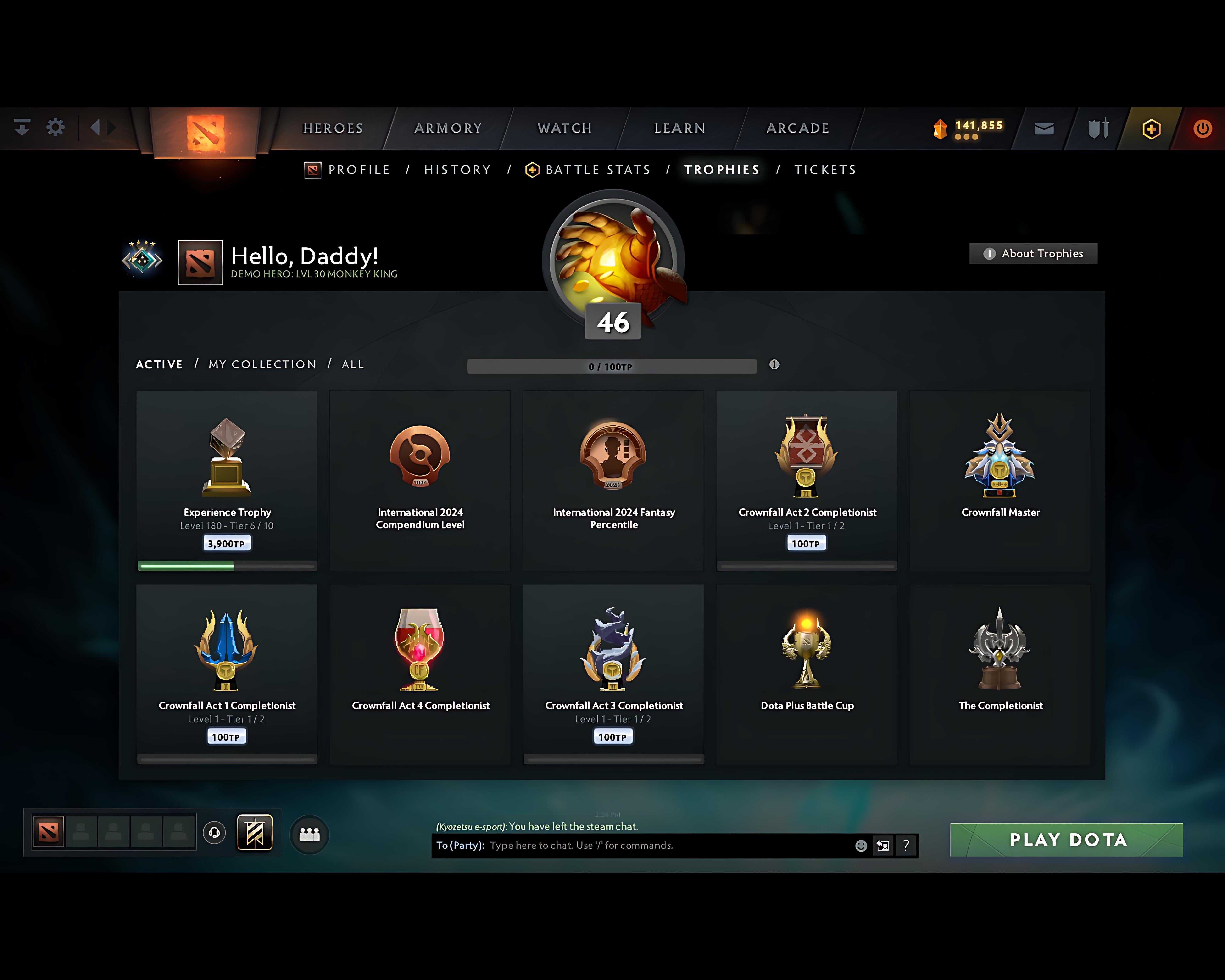 Crusader V | MMR: 2062 - Behavior: 8437