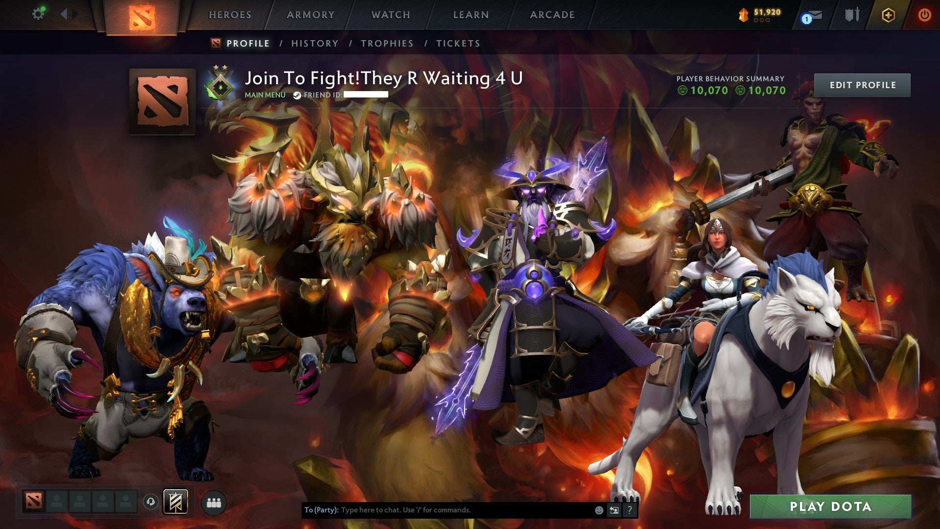 MMR: 35 - Behavior: 10070