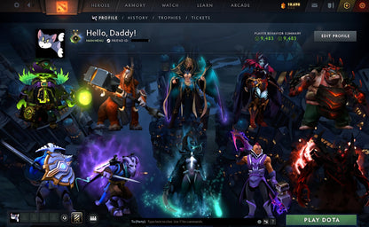 Herald II | MMR: 1 - Behavior: 9483 - Communication: 9483