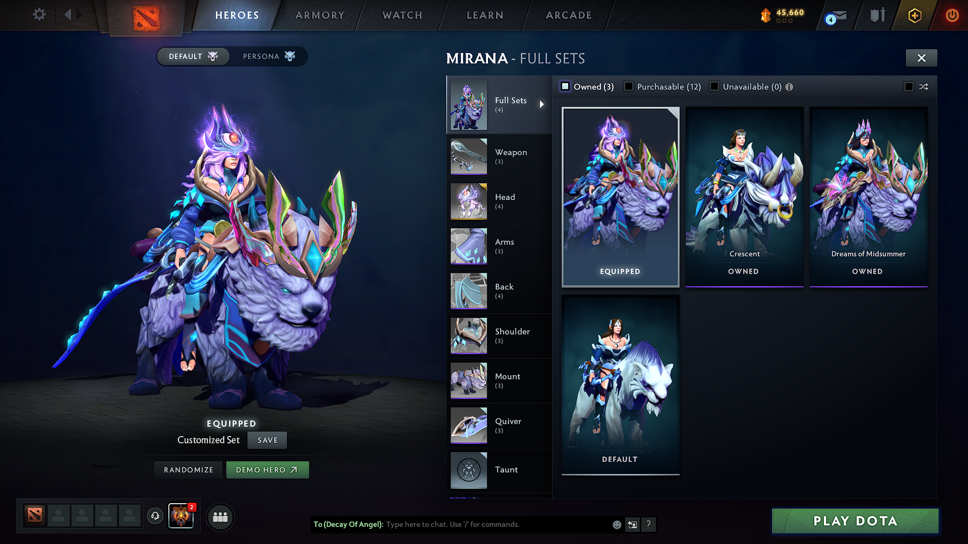 Legend I | MMR: 3194 - Behavior: 8772 - Communication: 8772