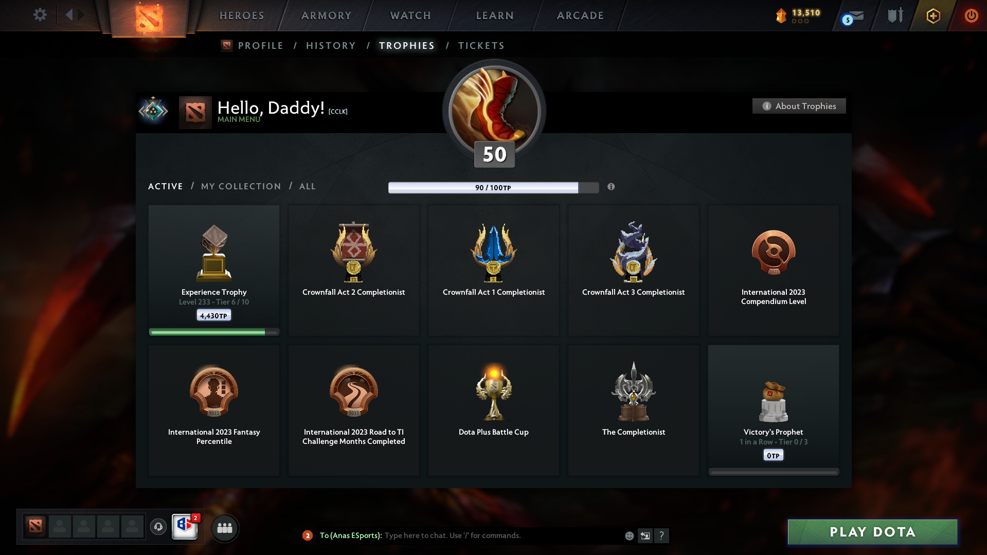 Crusader I | MMR: 1456 - Behavior: 8797 - Communication: 8797