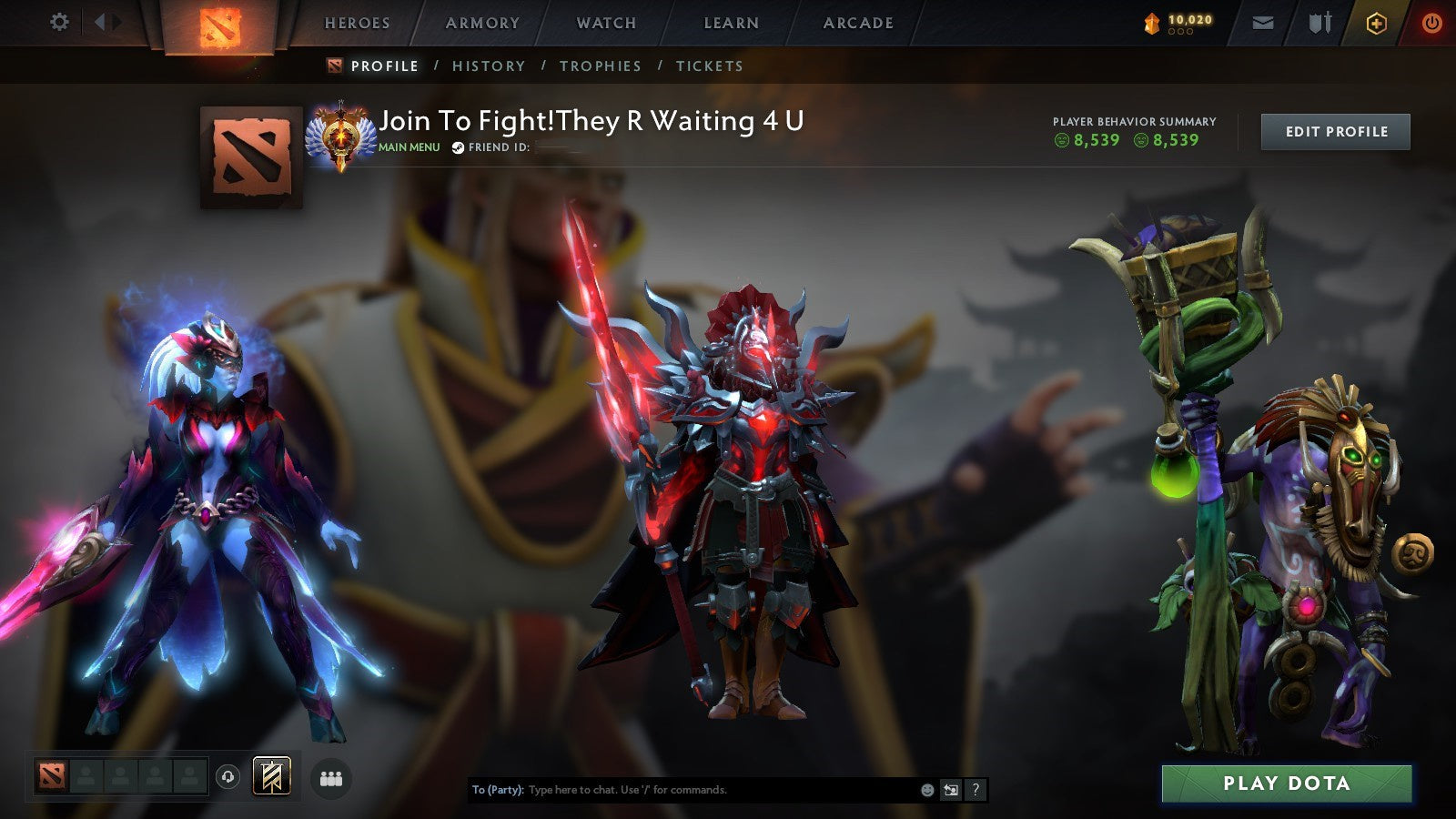 MMR: 6000 - Behavior: 8539