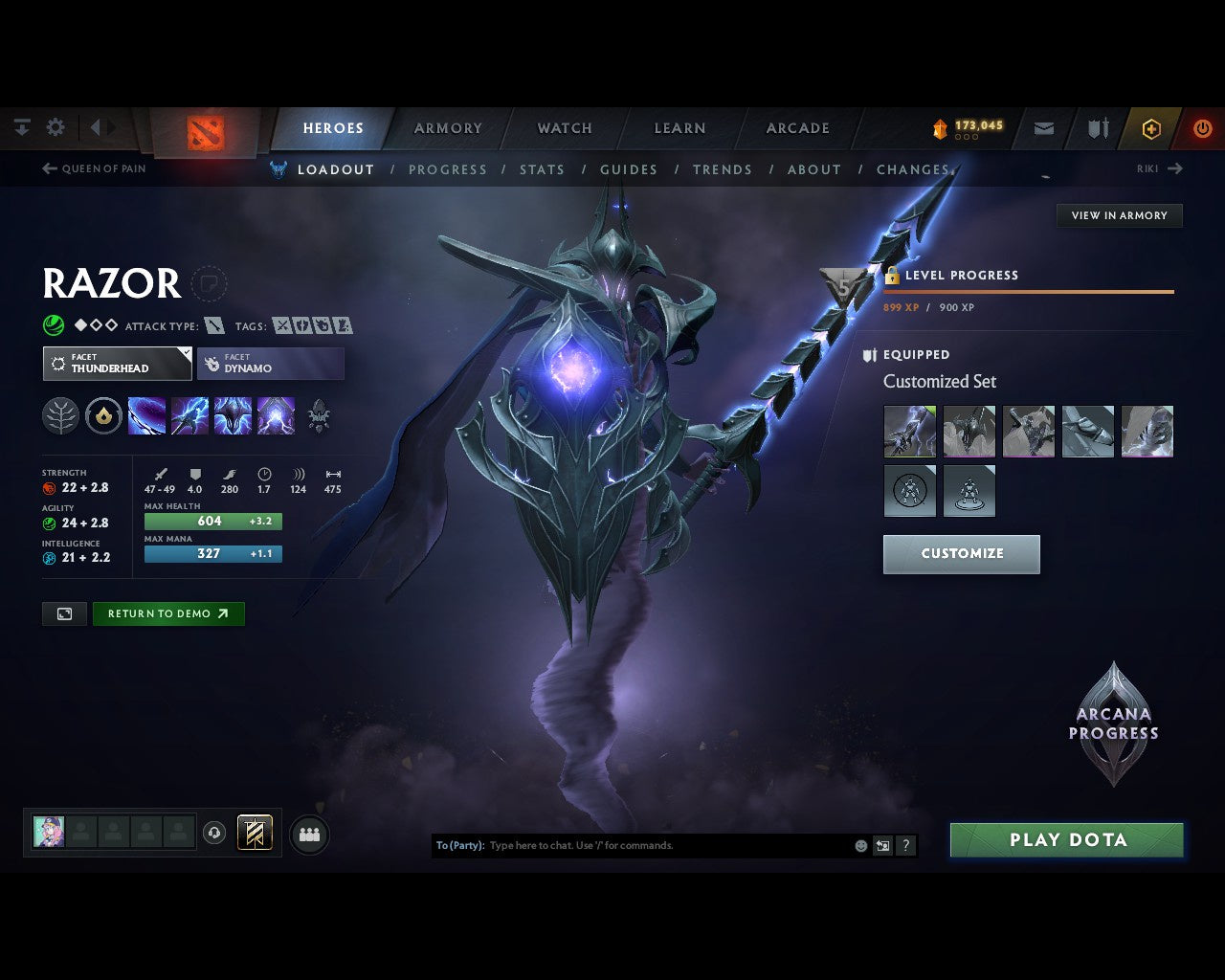 Immortal [3288] | MMR: 7325 - Behavior: 12000