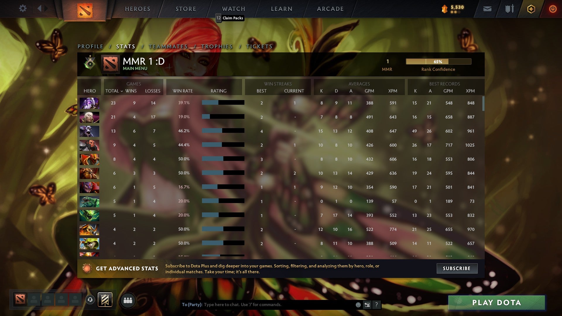 Herald I | MMR: 1 - Behavior: 9813