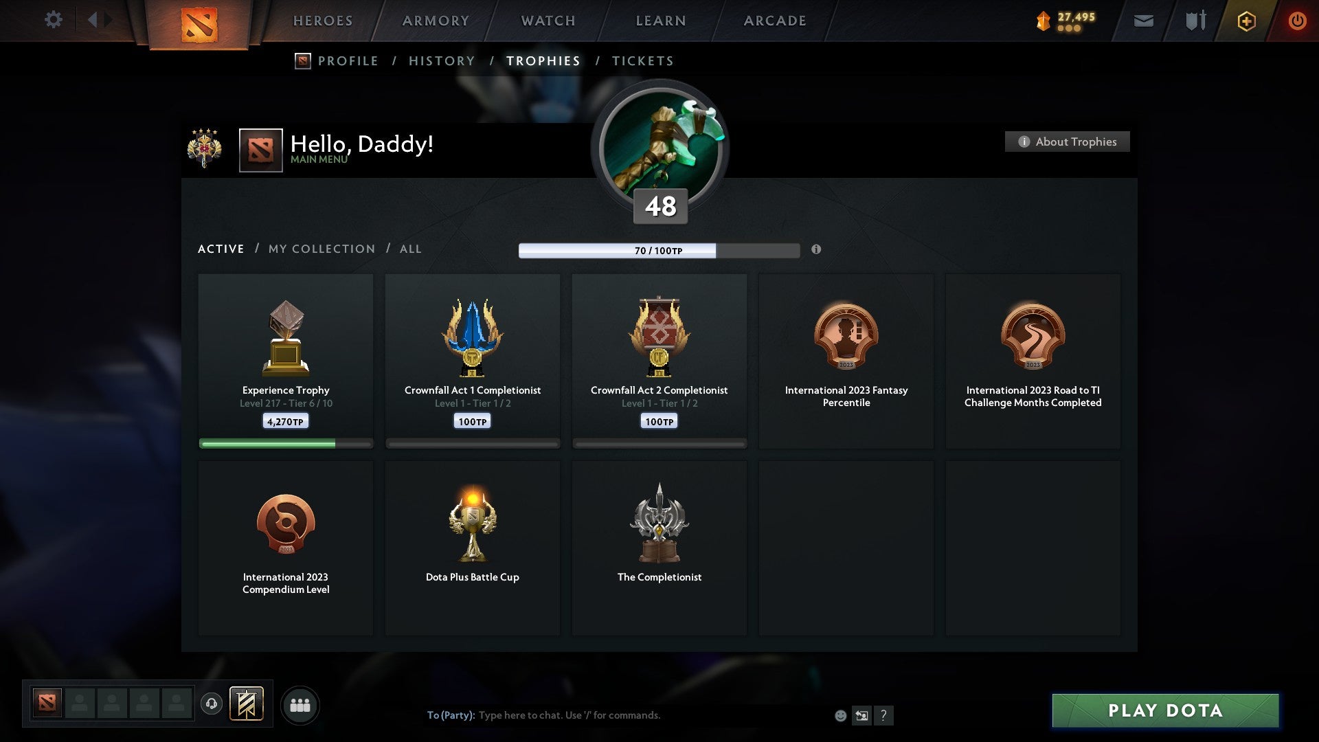 Legend IV | MMR: 3647 - Behavior: 11452 - Communication: 11452