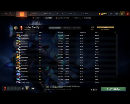 Legend II | MMR: 3213 - Behavior: 12000