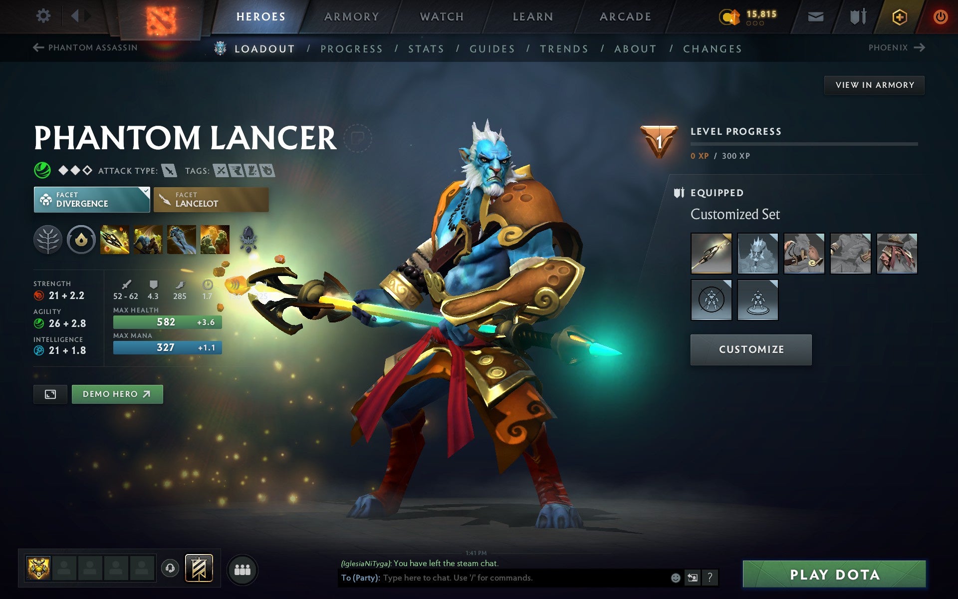 LEGEND III | MMR: 3252 - Behavior: 10362