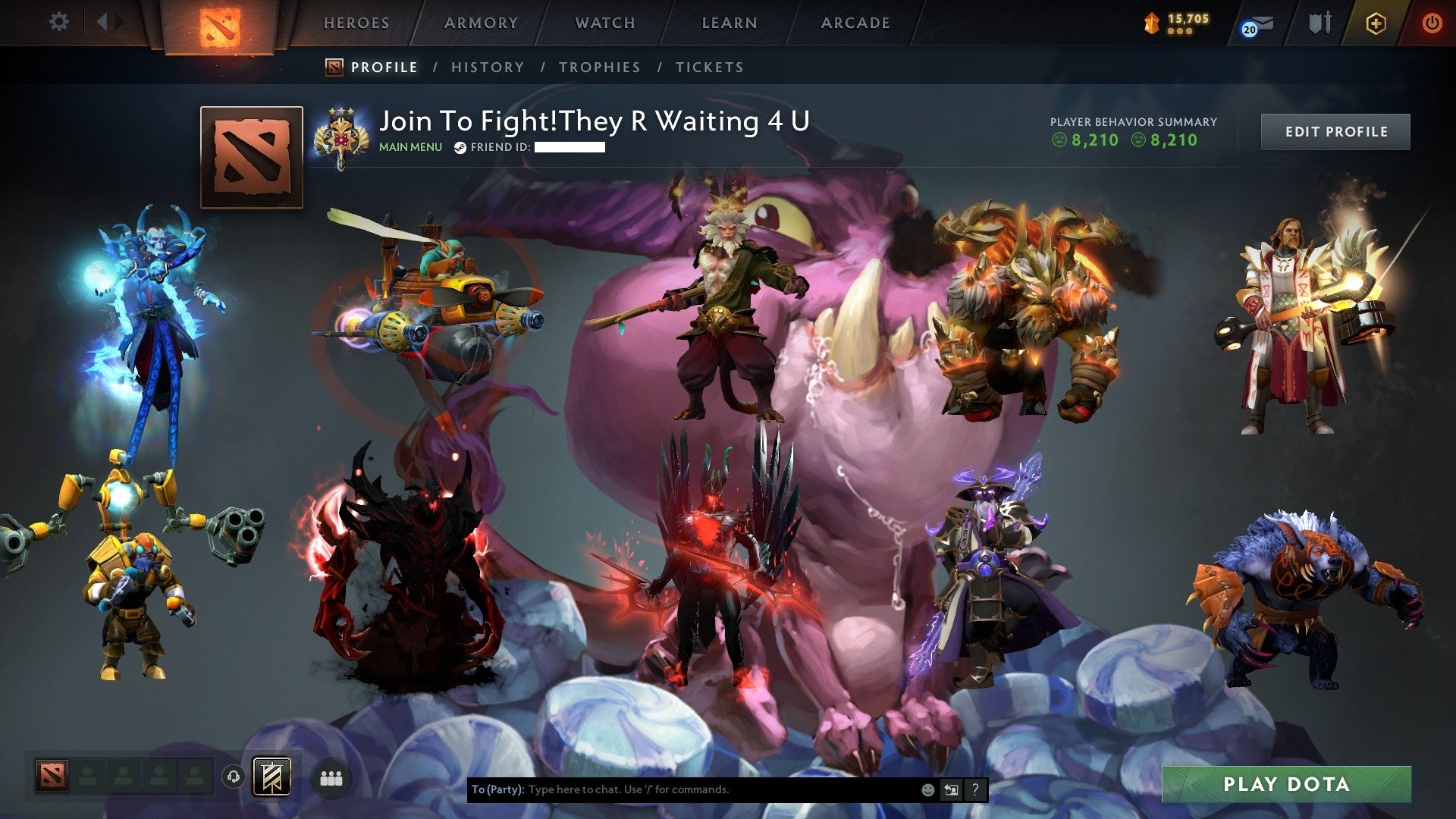 MMR: 3319 - Behavior: 8210