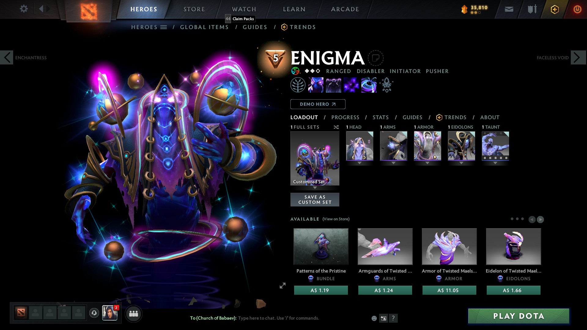 Immortal [  442  ] | MMR: 7862 - Behavior: 9840