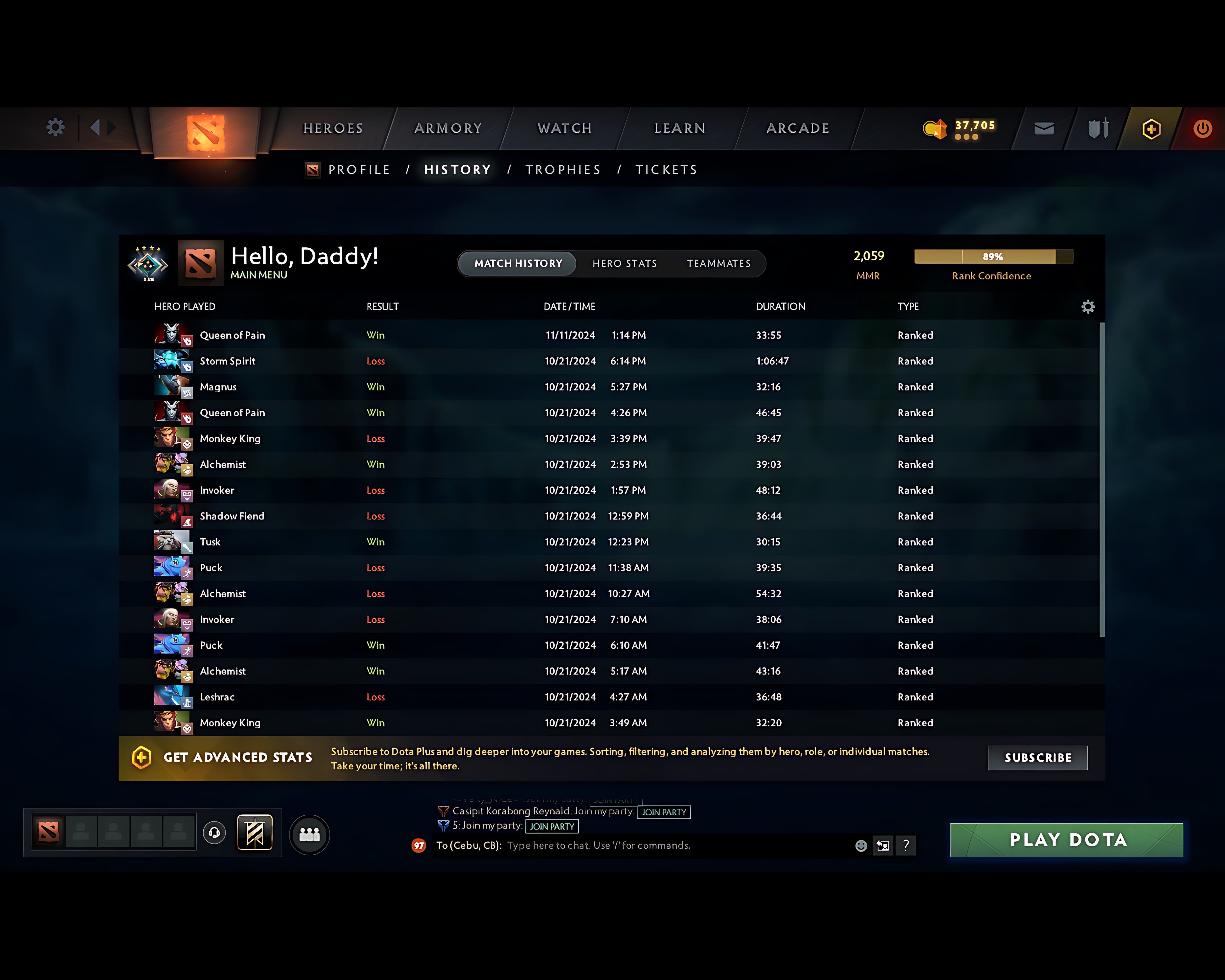 Crusader IV | MMR: 2059 - Behavior: 11587 - Communication: 11587