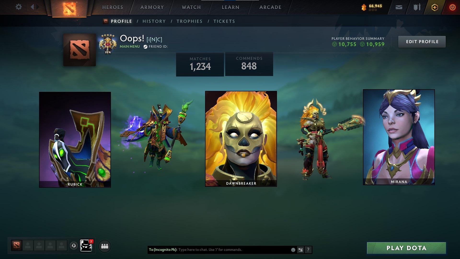 Legend V | MMR: 3781 - Behavior: 10959 - Communication: 10755