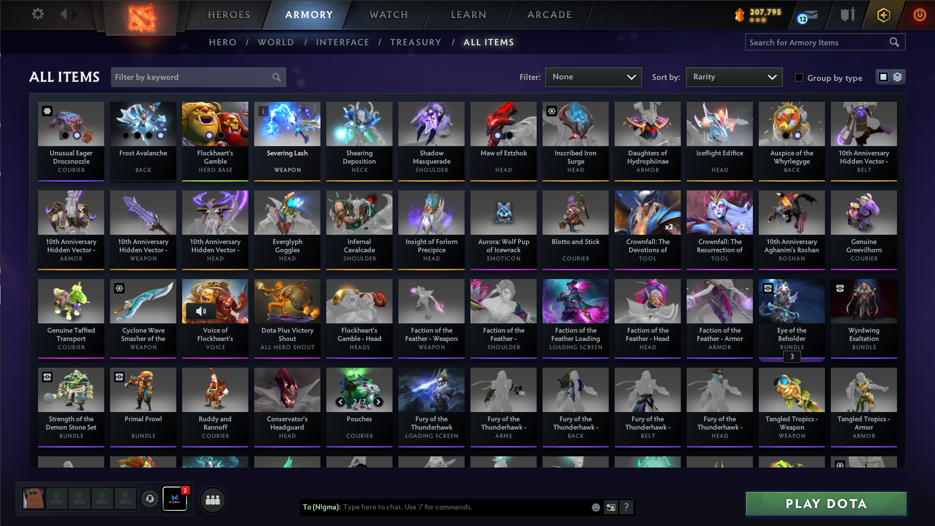 Immortal [1399] | MMR: 8511 - Behavior: 11776