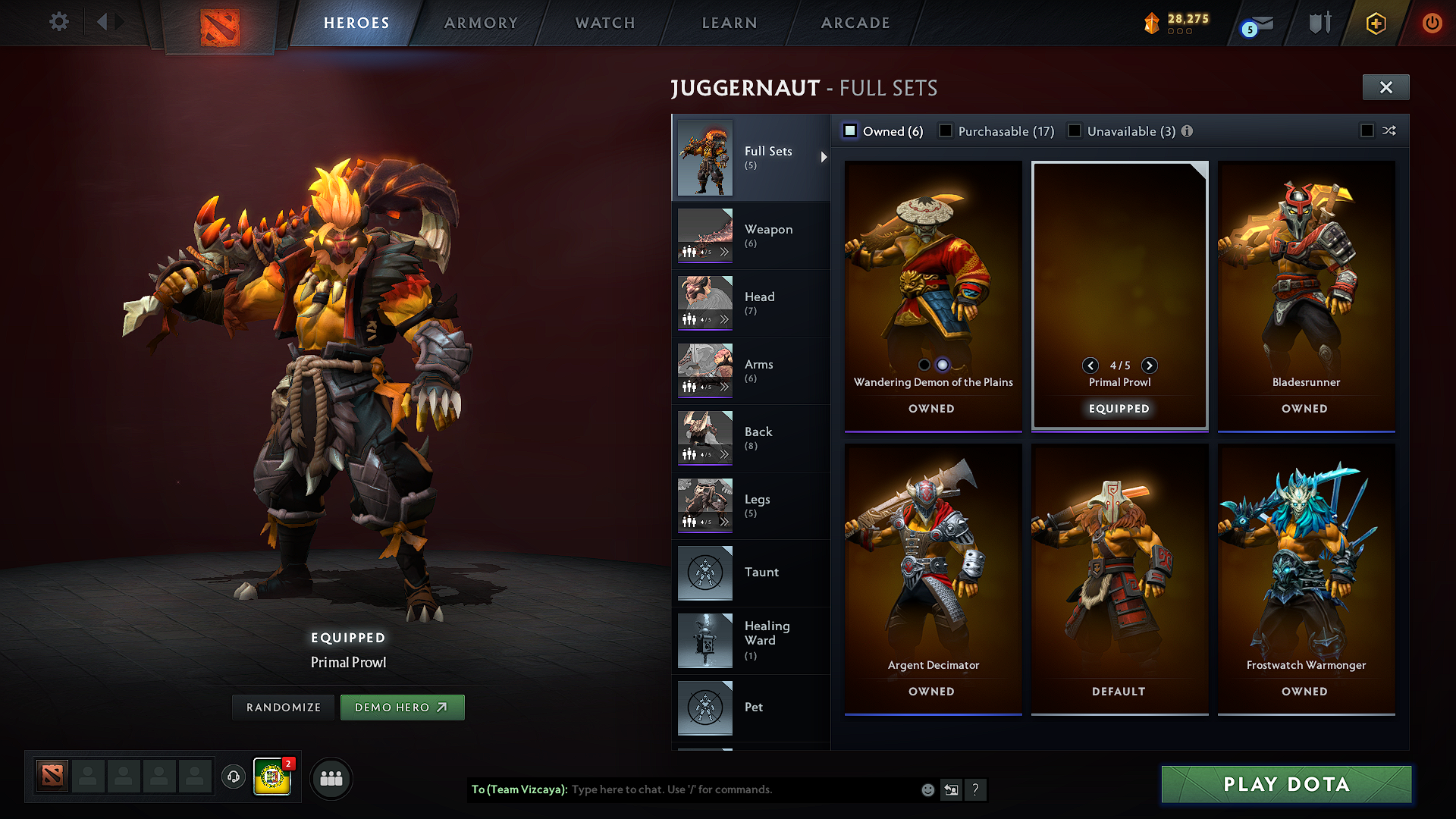 Legend IV | MMR: 3531 - Behavior: 11533 - Communication: 11533