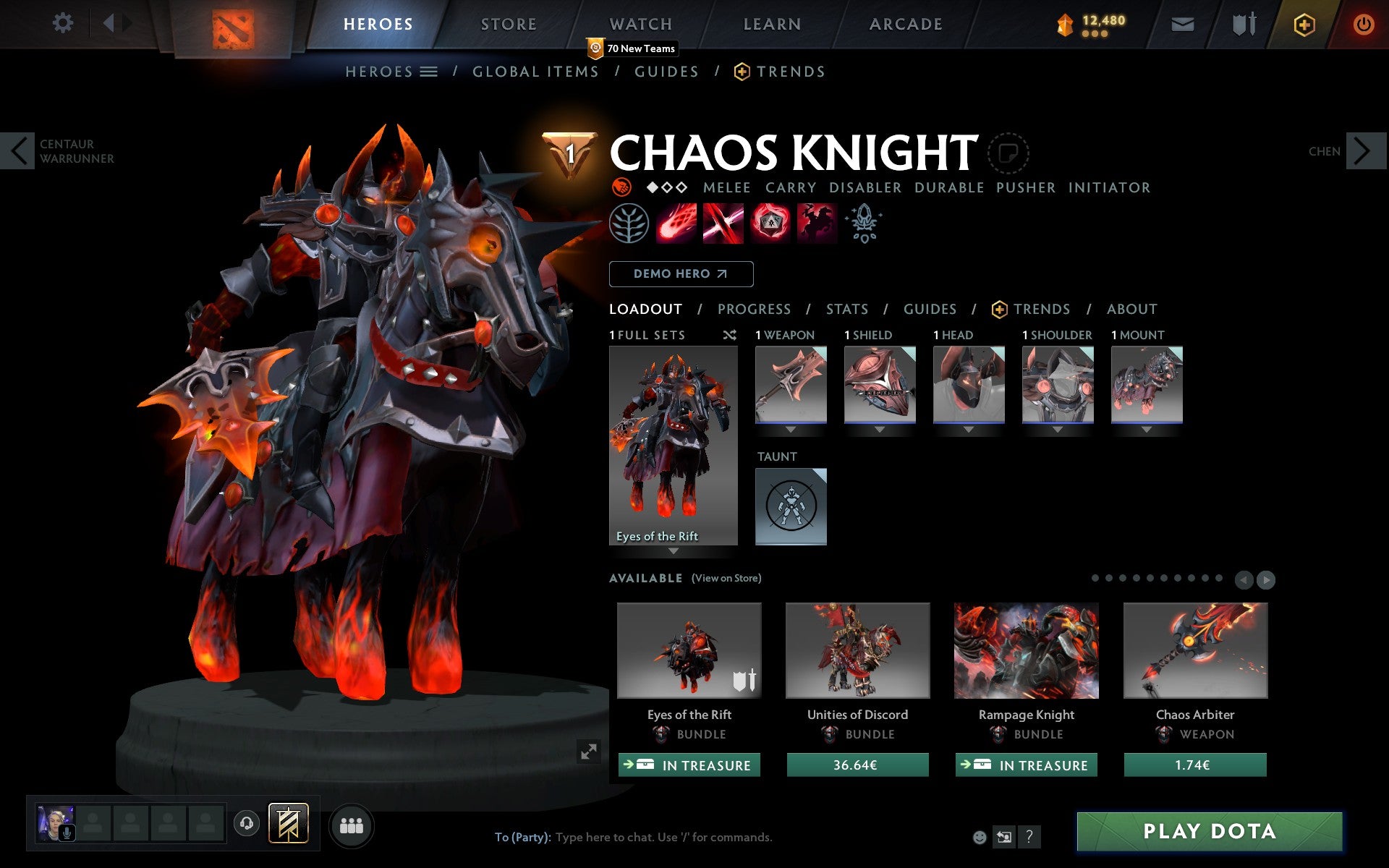 Legend III | MMR: 3283 - Behavior: 10000