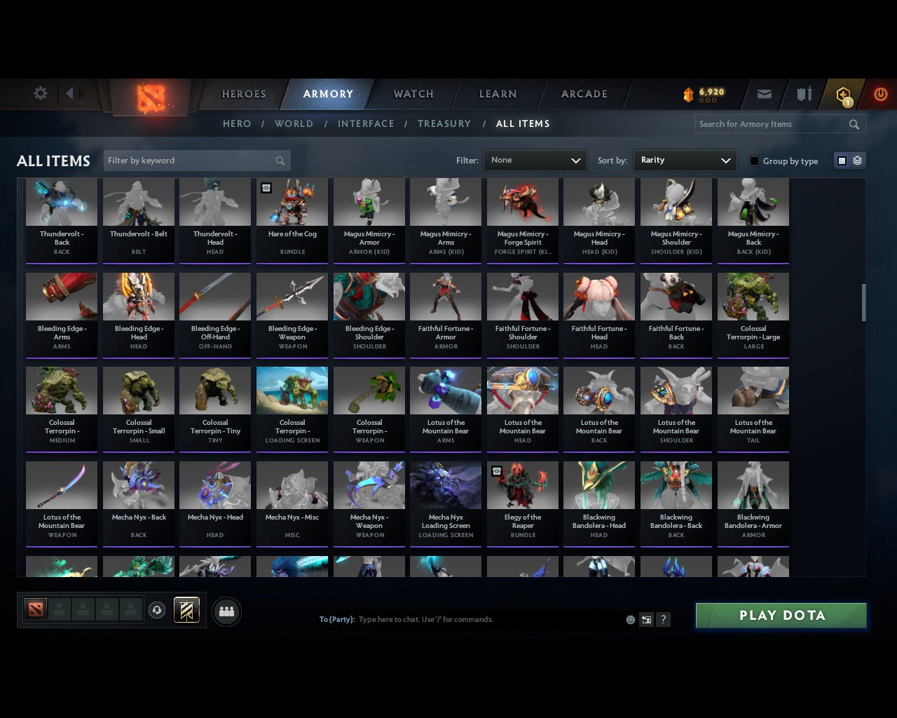 Immortal [1680] | MMR: 8320 - Behavior: 12000 - Communication: 11711