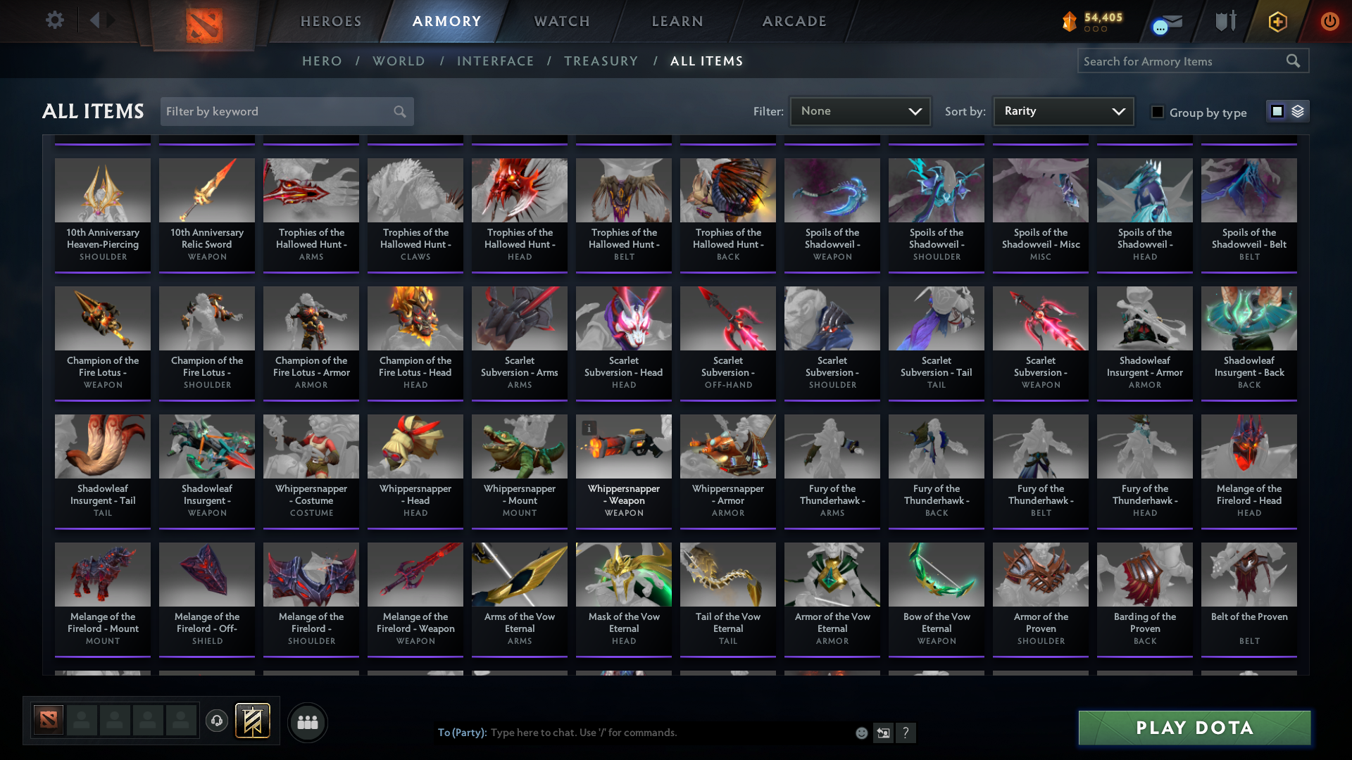 Legend I | MMR: 3043 - Behavior: 11147 - Communication: 11147