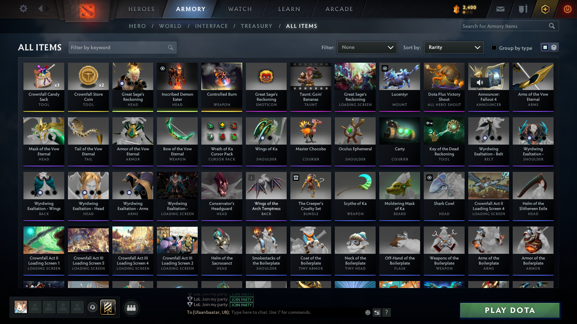 Legend IV | MMR: 3390 - Behavior: 9676 - Communication: 9676