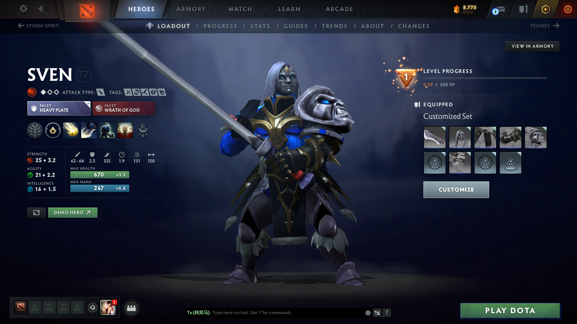 Ancient I | MMR: 3771 - Behavior: 8830 - Communication: 8830