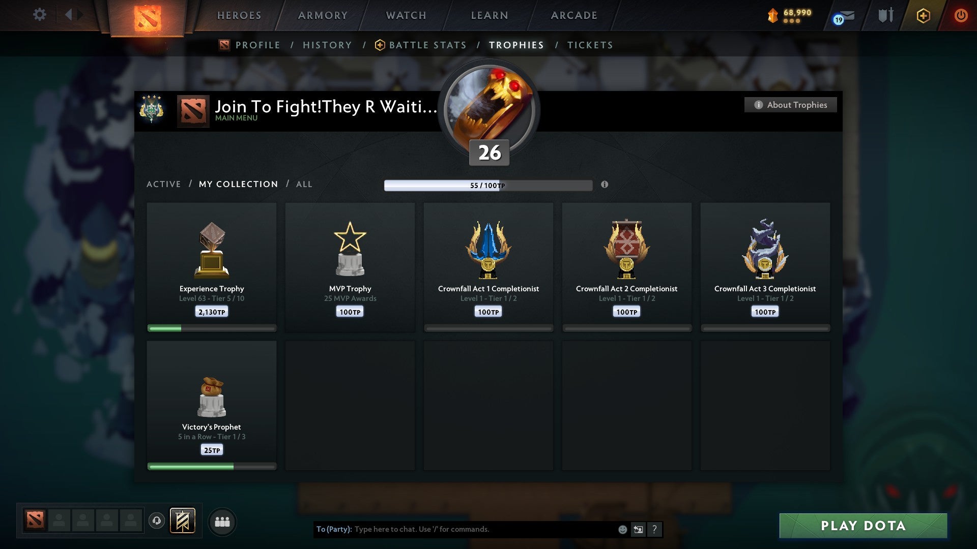 Archon IV | MMR: 2778 - Behavior: 8057 - Communication: 8057