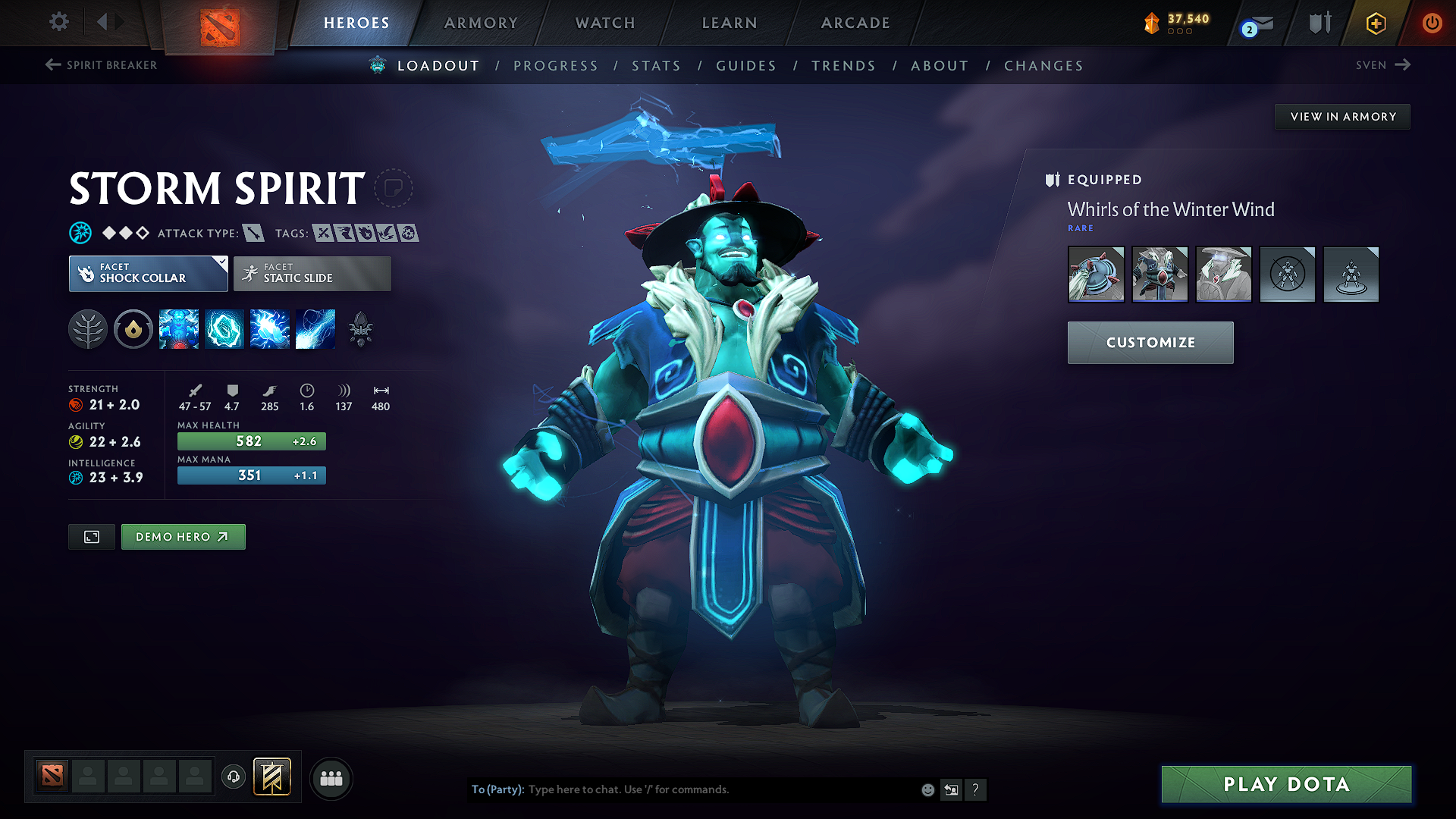 Legend I | MMR: 3092 - Behavior: 9871 - Communication: 9871