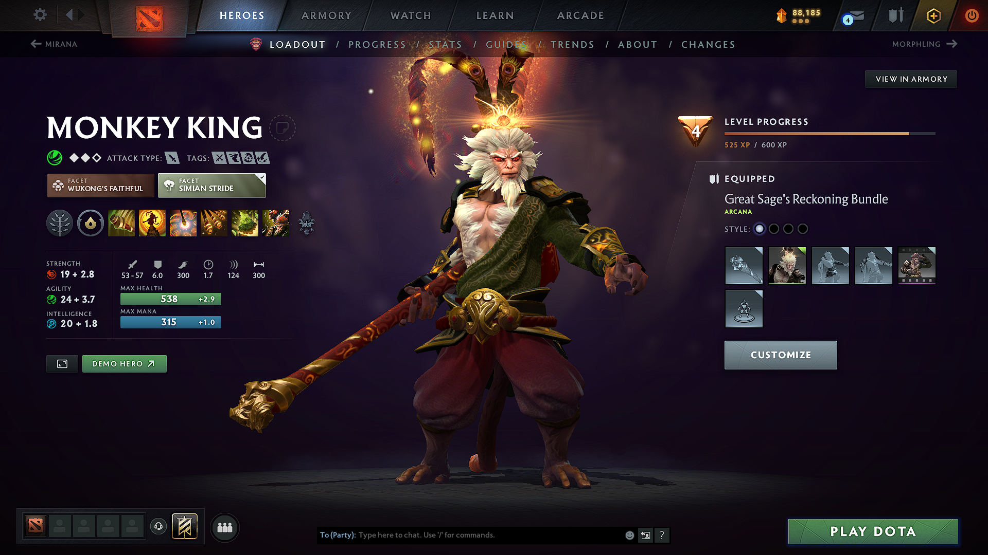 Legend V | MMR: 3575 - Behavior: 8180 - Communication: 8180