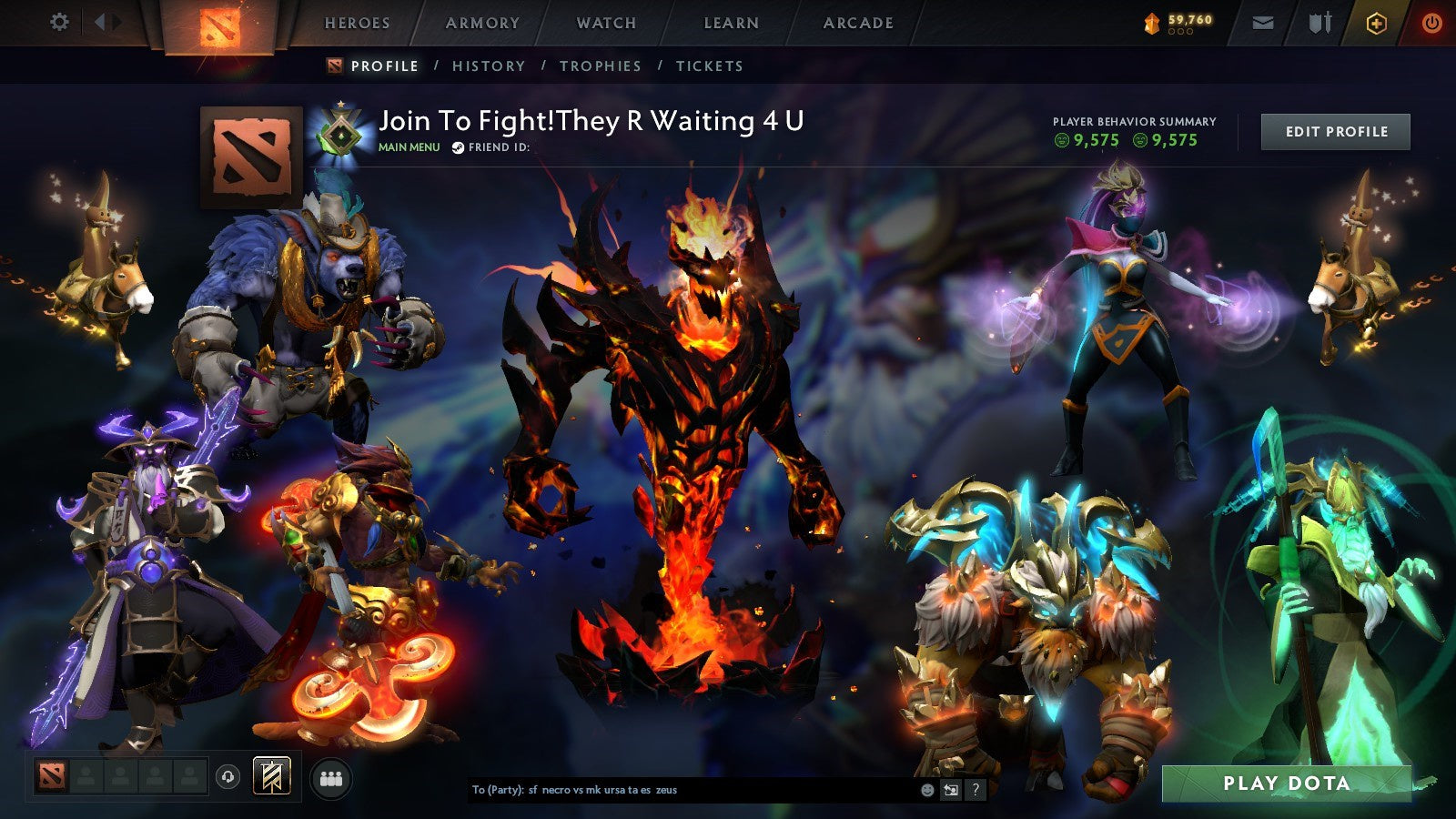 MMR: 1 - Behavior: 9575