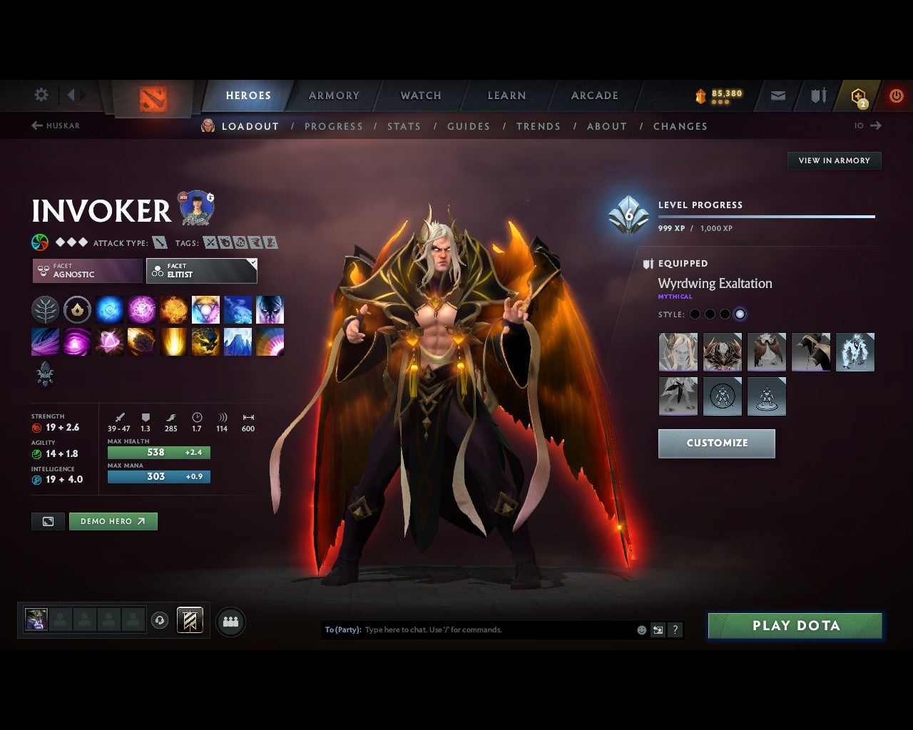 Immortal | MMR: 6526 - Behavior: 11821