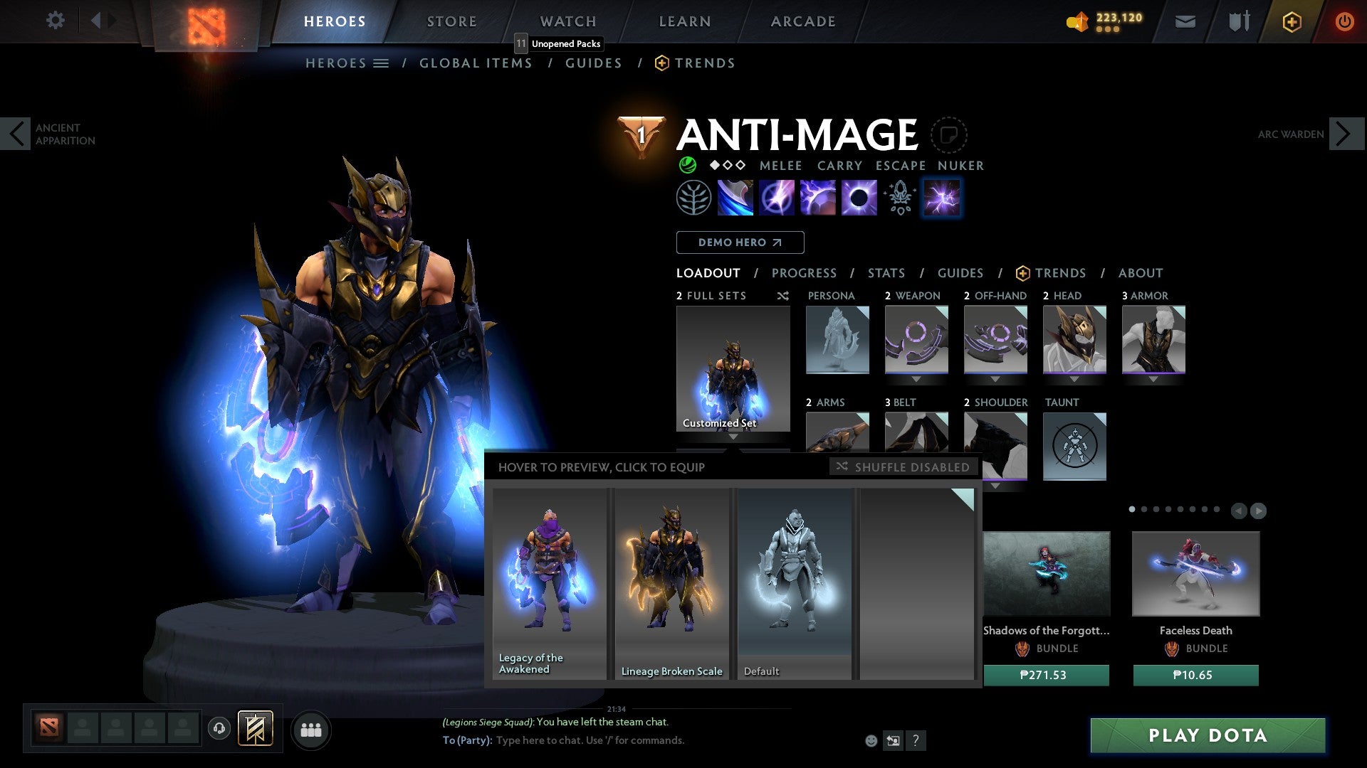 Immortal | MMR: 6583 - Behavior: 9570