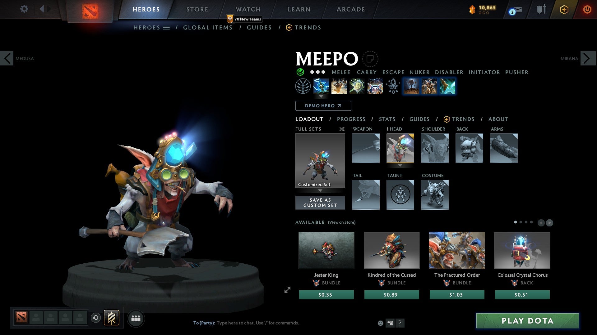 Legend I | MMR: 3158 - Behavior: 10000