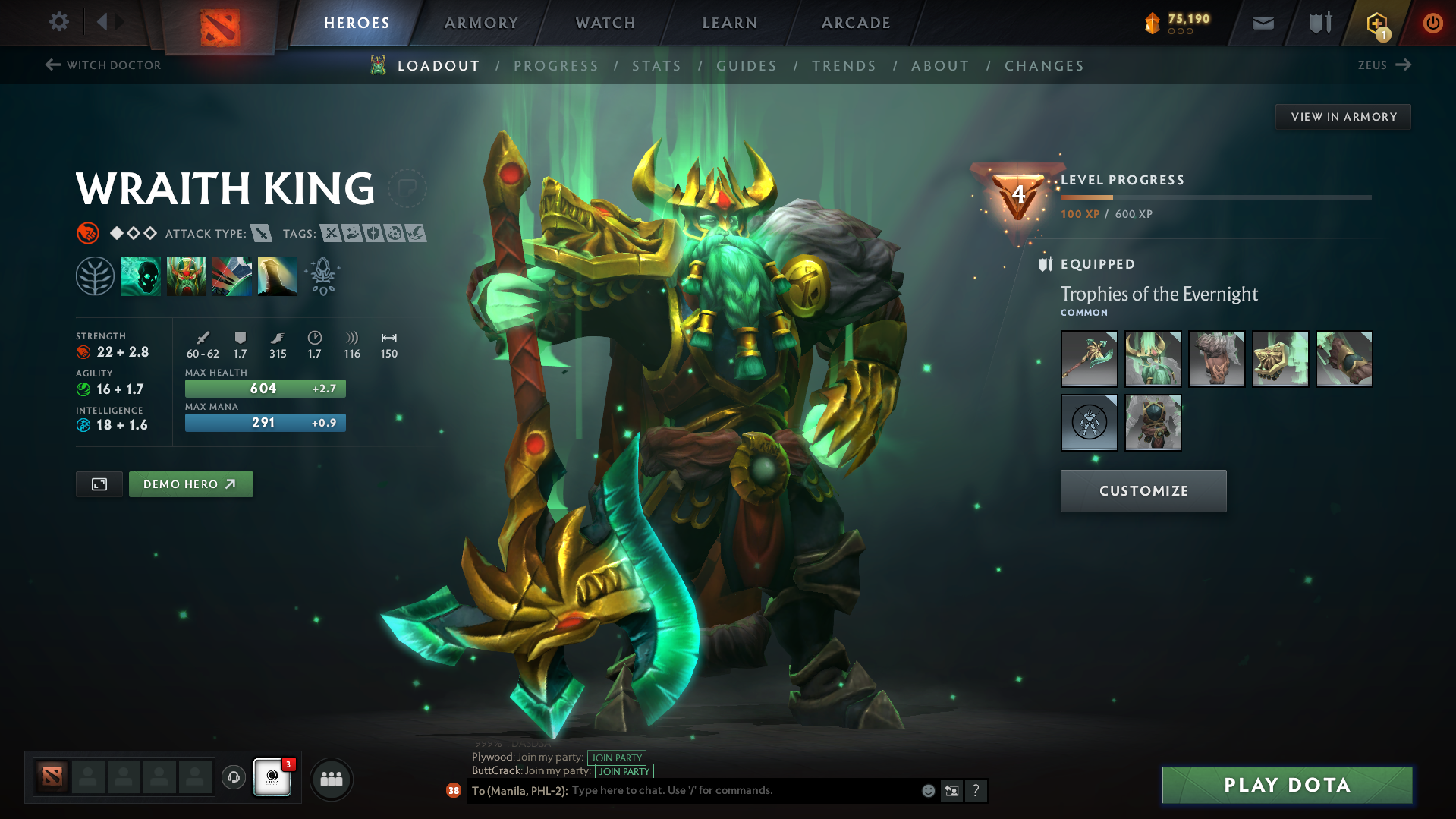 Legend III | MMR: 3417 - Behavior: 8182 - Communication: 8182