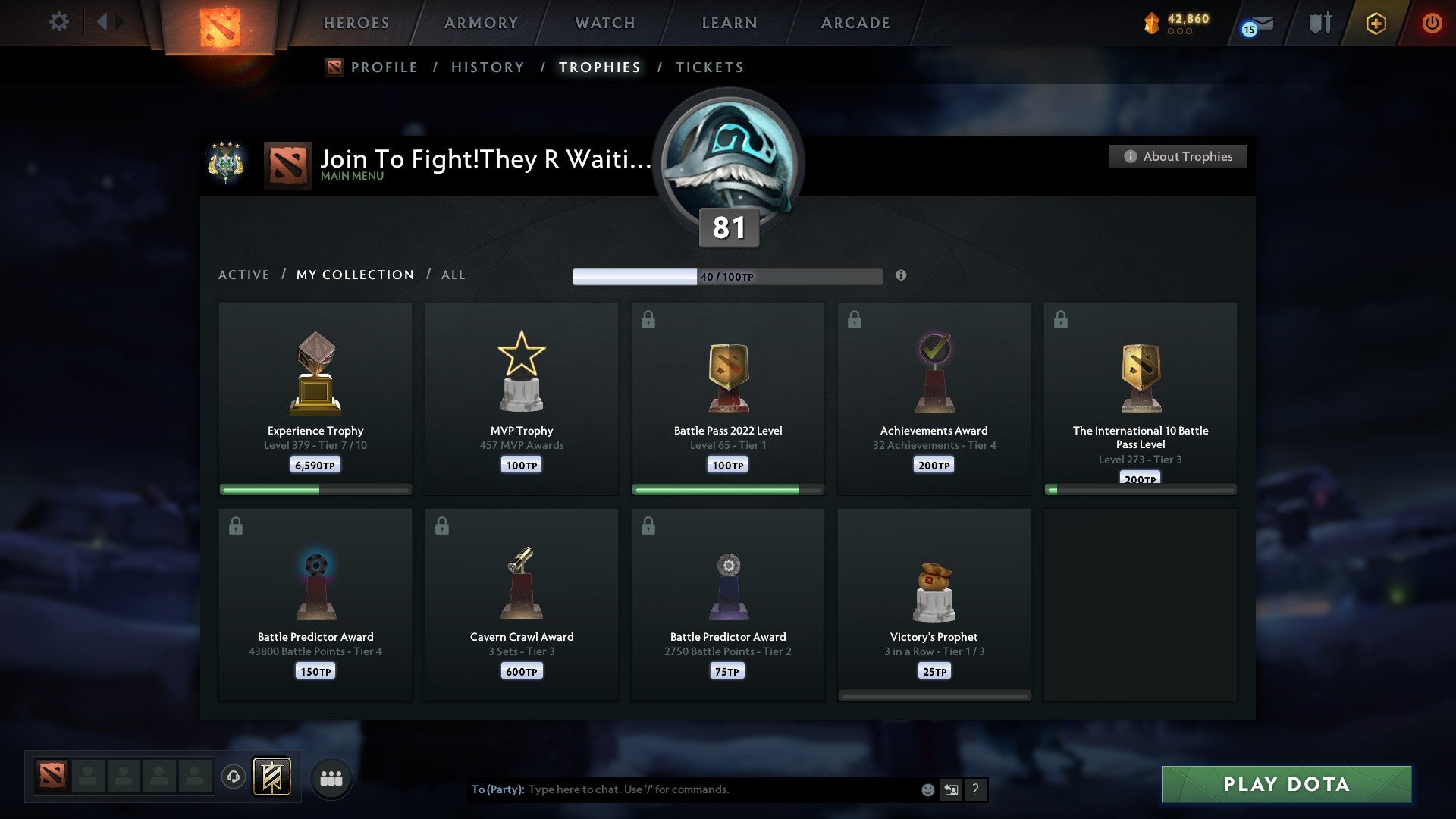 Archon IV | MMR: 2805 - Behavior: 9669 - Communication: 9669