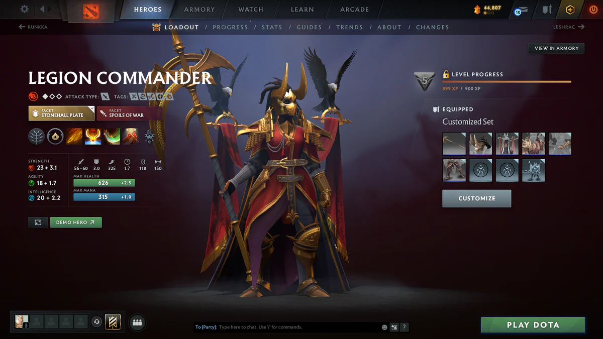 Legend III | MMR: 3268 - Behavior: 9613 - Communication: 9613
