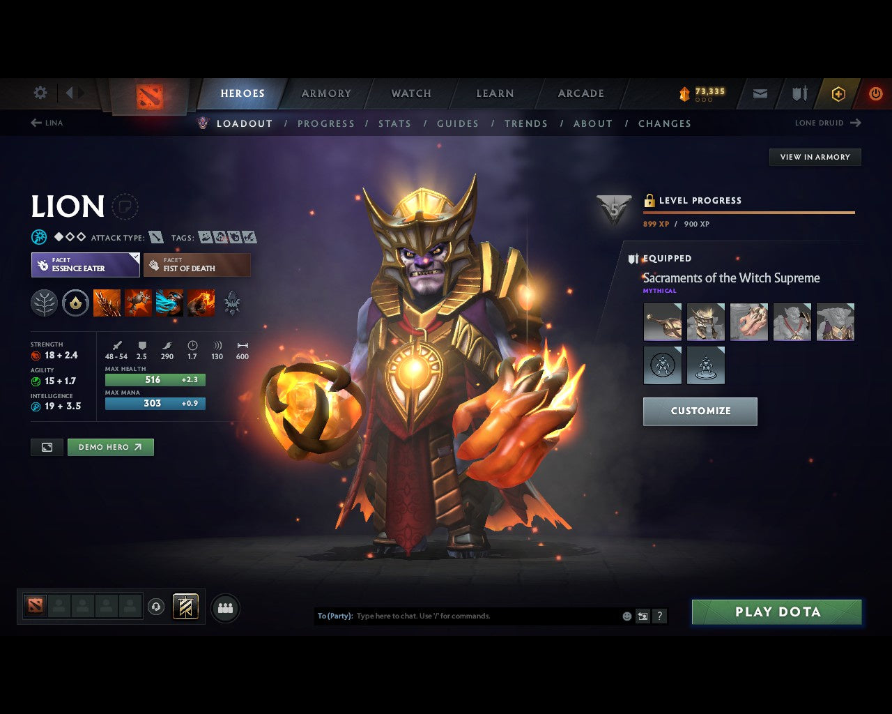 Legend II | MMR: 3137 - Behavior: 9540 - Communication: 9540