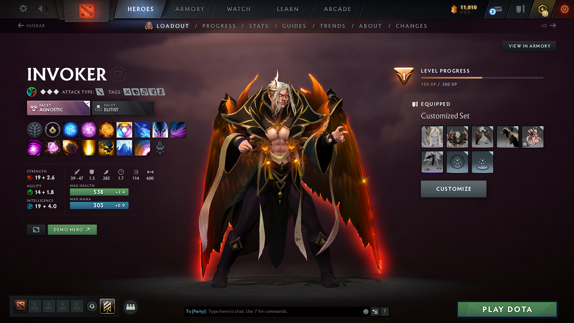 Guardian I | MMR: 821 - Behavior: 10559 - Communication: 10559