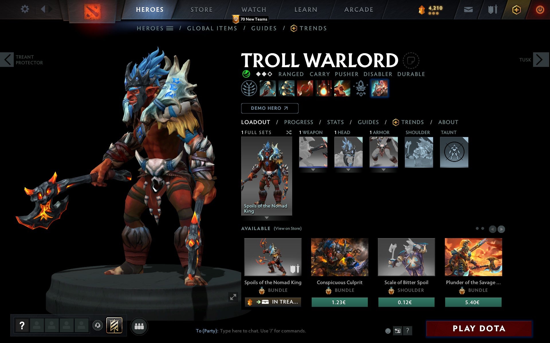 Ancient I | MMR: 3728 - Behavior: 9405