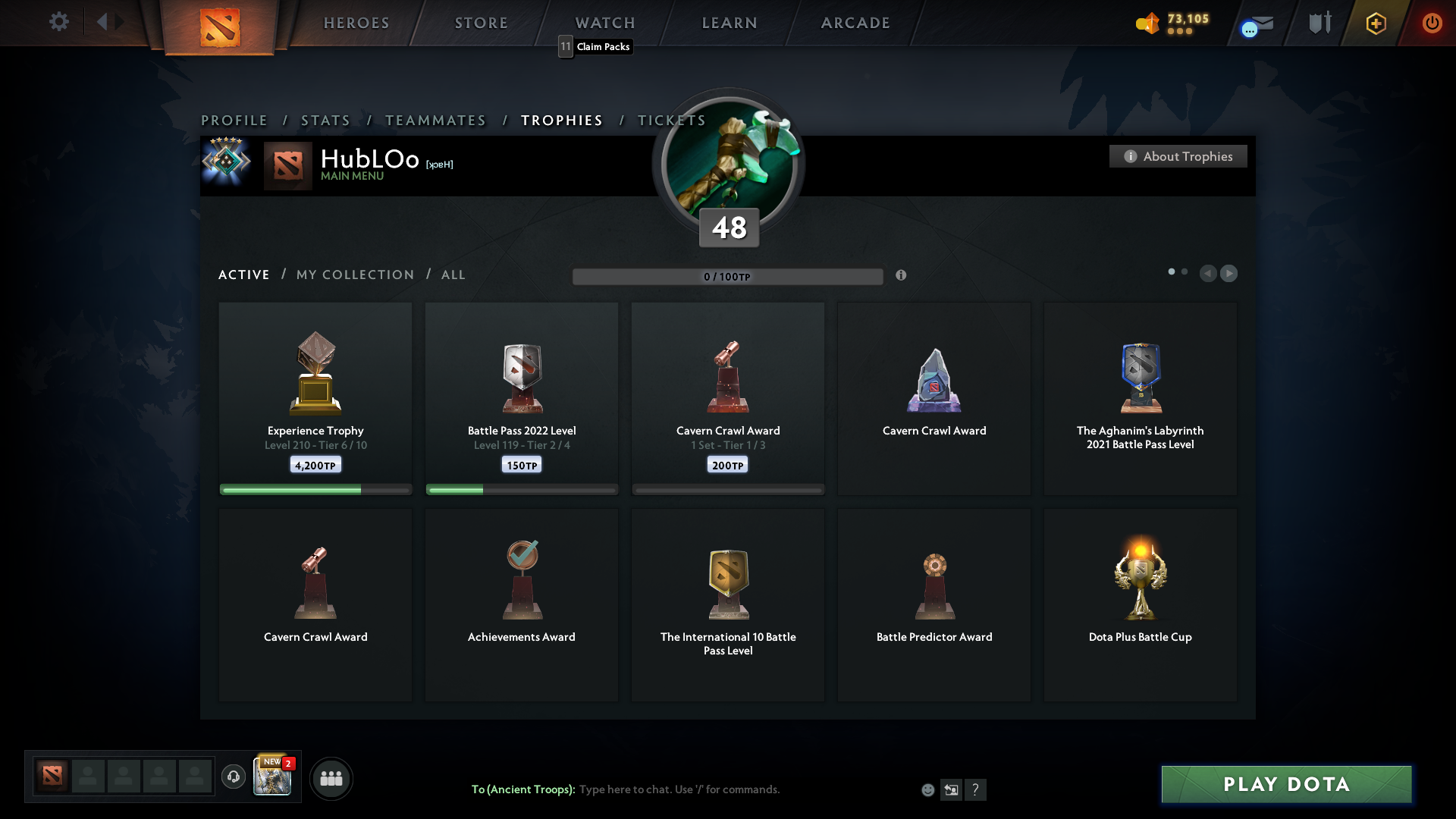 Crusader V | MMR: 2204 - Behavior: 10000