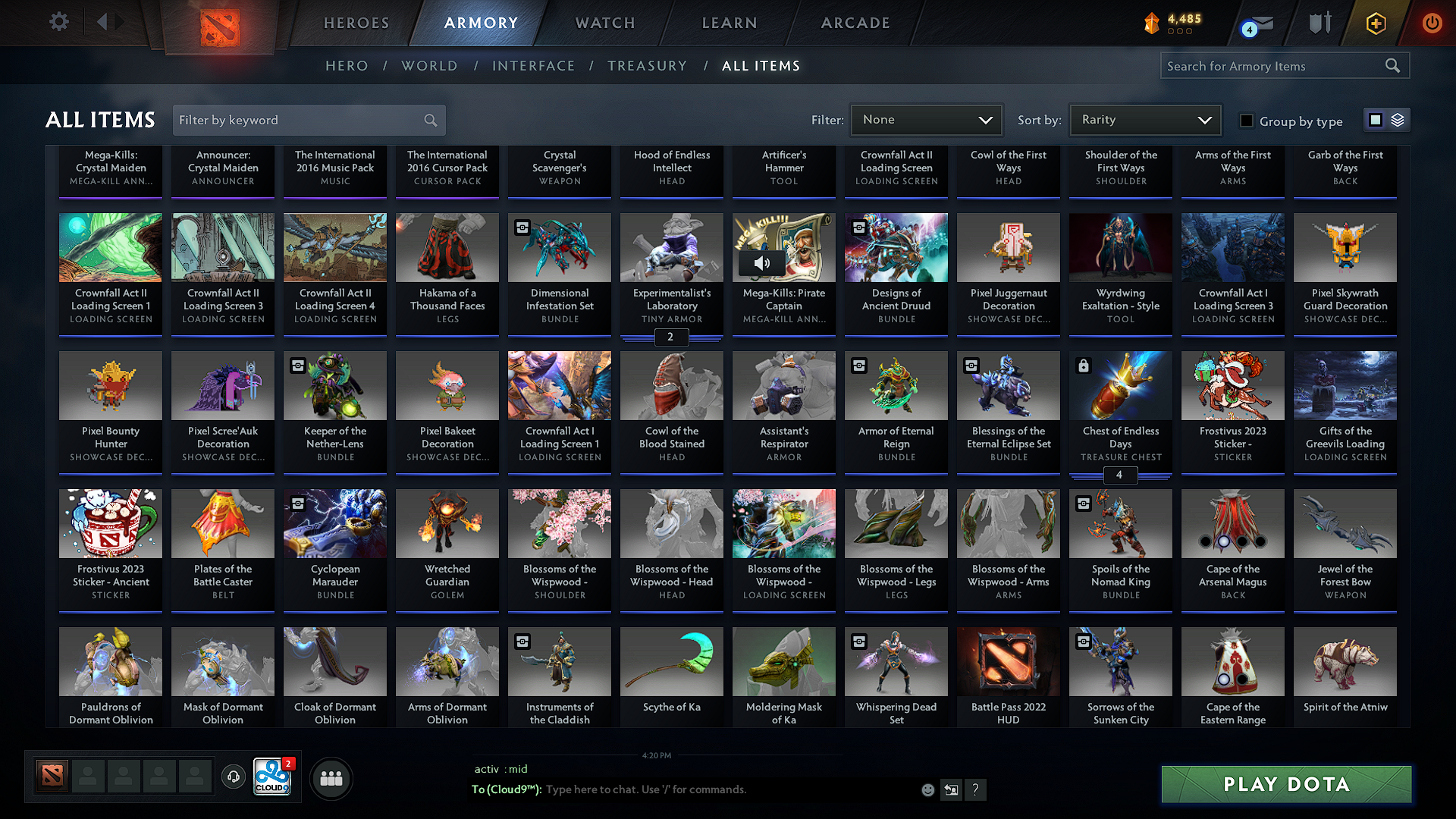 Ancient I | MMR: 3950 - Behavior: 11538 - Communication: 11538