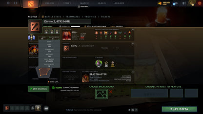 Divine II | MMR: 4793 - Behavior: 10000