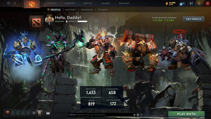 Legend III | MMR: 3347 - Behavior: 9764 - Communication: 9764