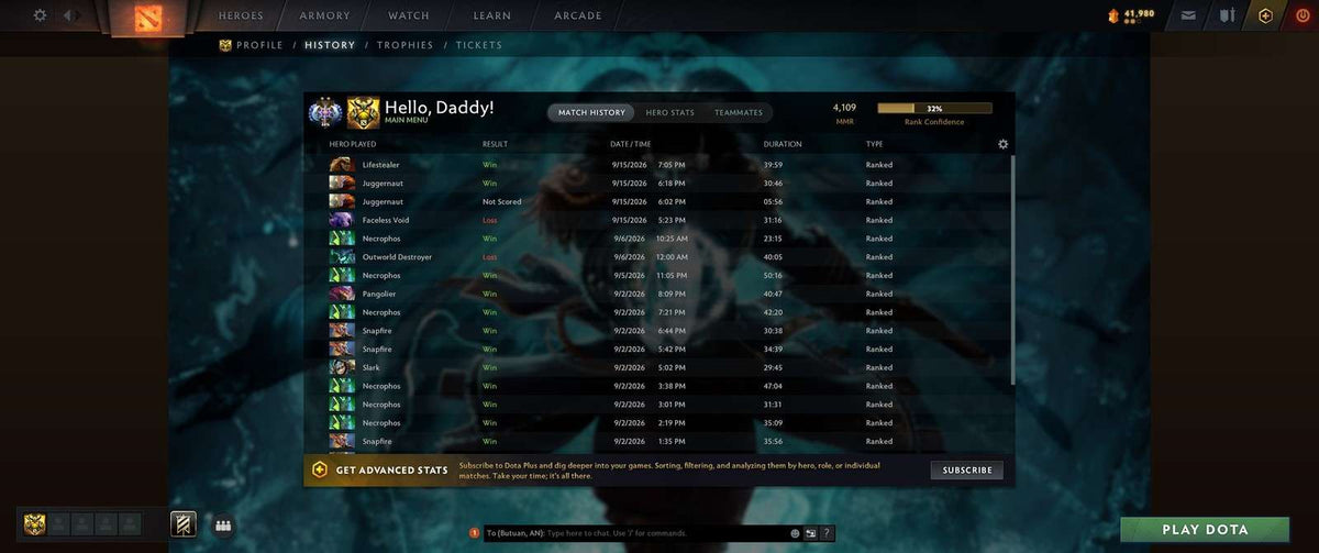 Ancient II | MMR: 4109 - Behavior: 10722