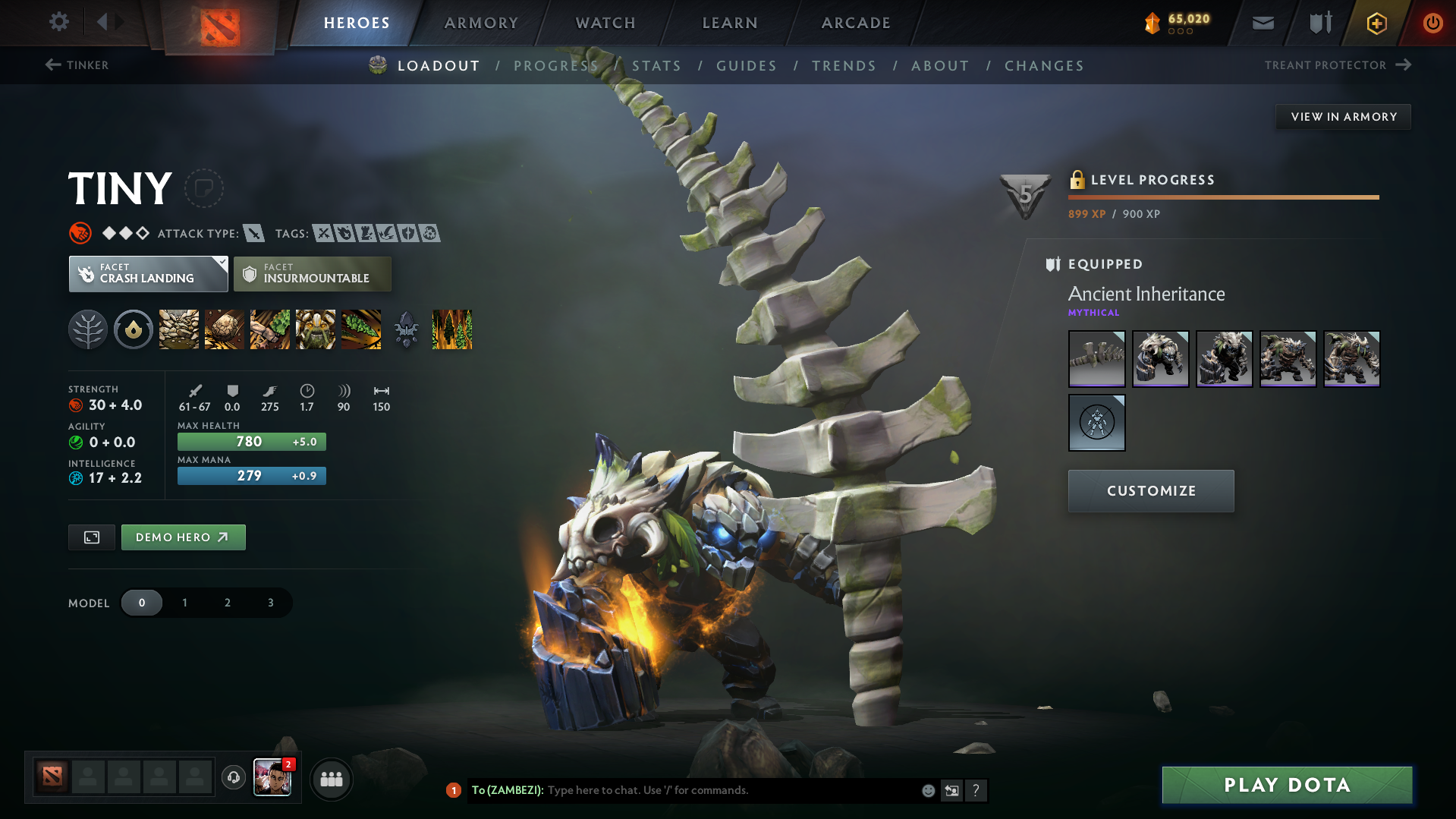 Guardian V | MMR: 1273 - Behavior: 11411 - Communication: 11411