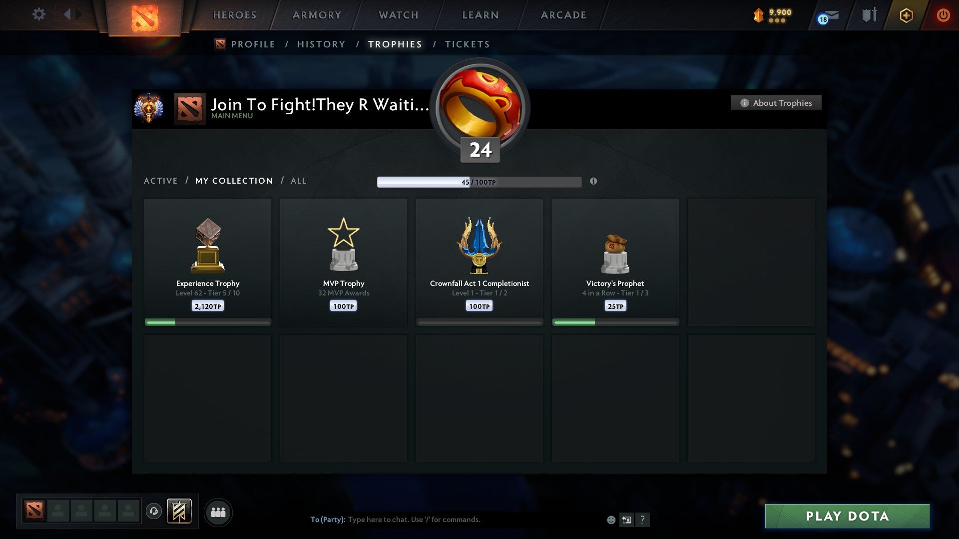 Immortal | MMR: 7864 - Behavior: 9928 - Communication: 9928