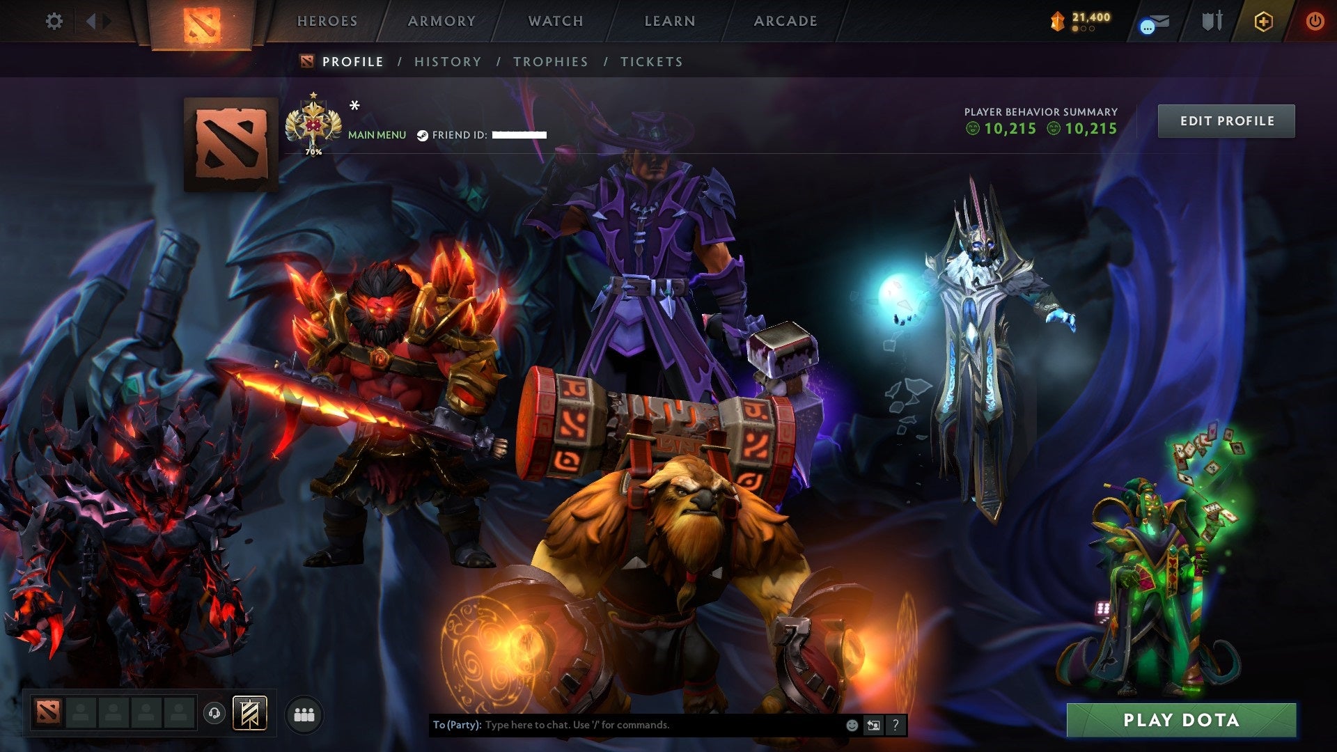 MMR: 3189 - Behavior: 10215