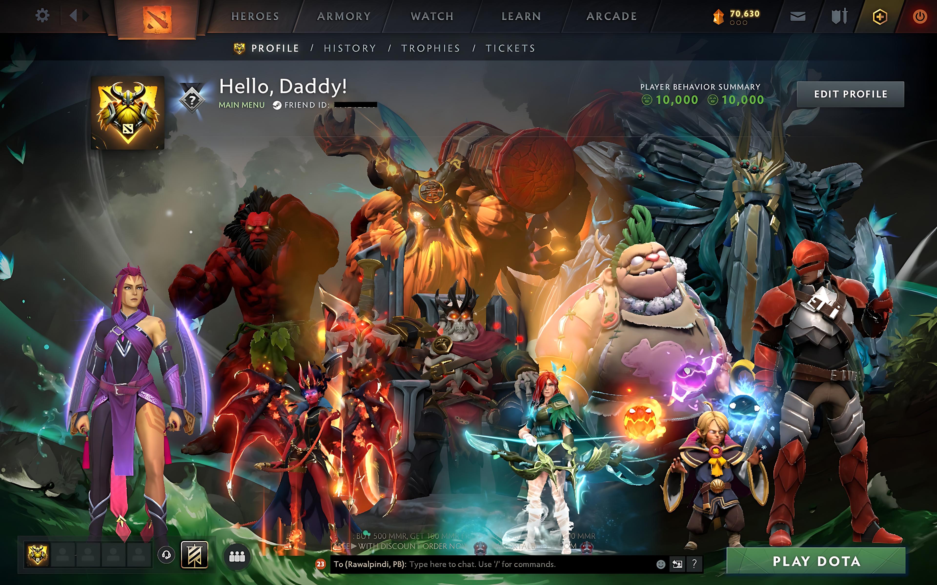 MMR: TBD - Behavior: 10000