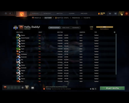 Divine V | MMR: 5426 - Behavior: 12000 - Communication: 12000